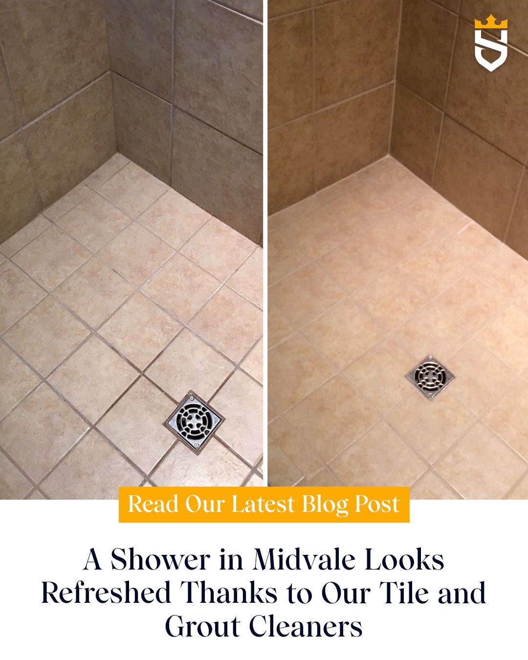 A Shower in Midvale Looks Refreshed Thanks to Our Tile and Grout Cleaners